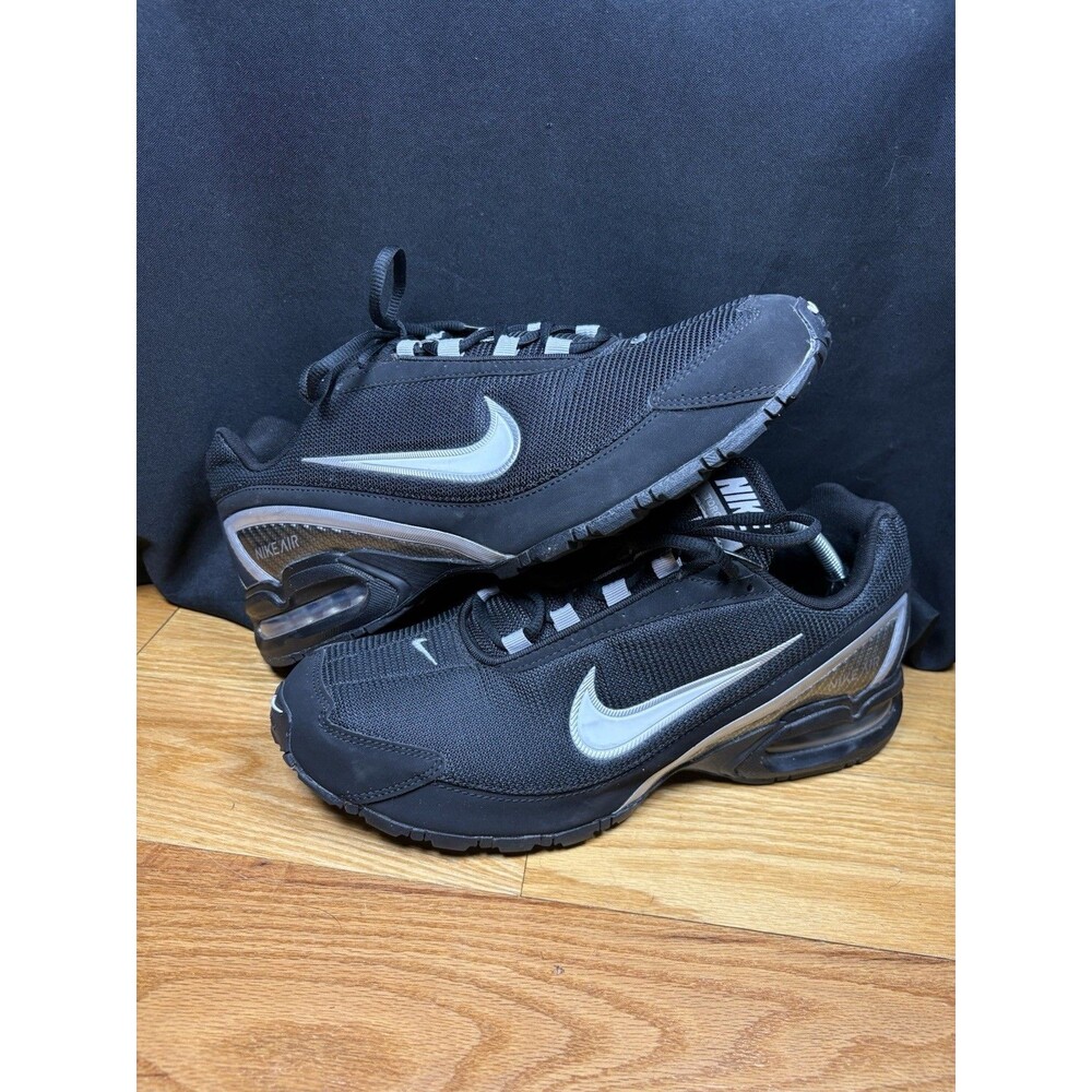 Nike Air Torch 3 Mens Running Shoes Black Metallic Silver 319116-011 Size 13